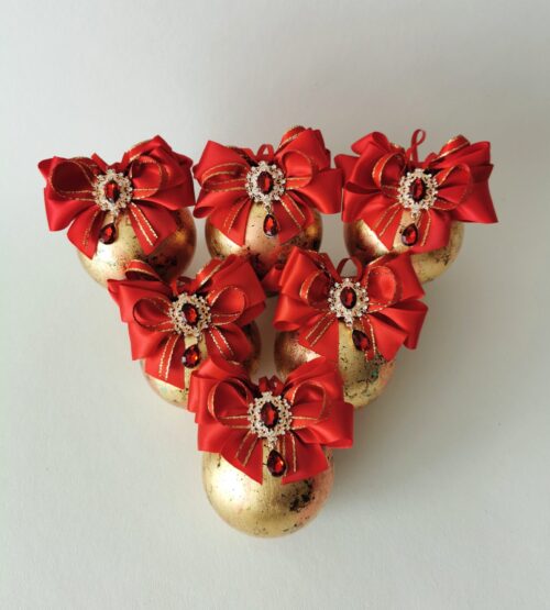 Baroque style  Christmas tree balls - Image 3