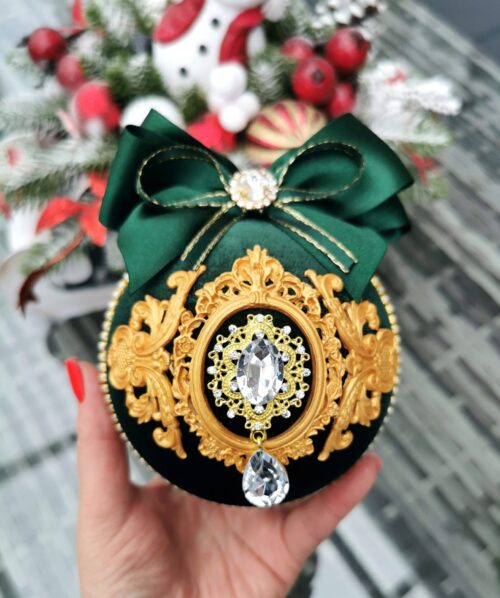 Baroque style Christmas tree ornaments - Image 3