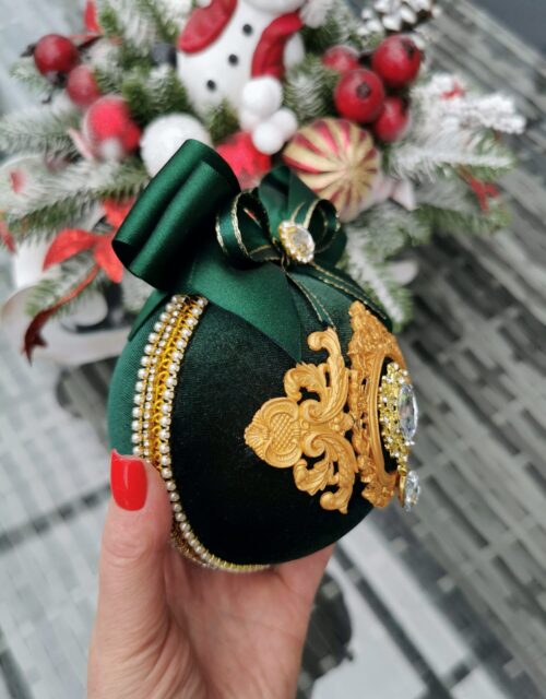 Baroque style Christmas tree ornaments - Image 2