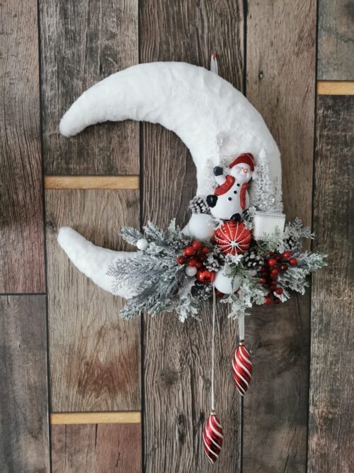 Wall Christmas decoration-moon - Image 2