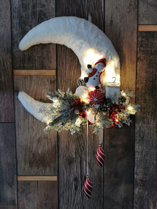 Wall Christmas decoration-moon - Image 7