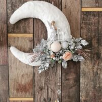Wall Christmas decoration-moon