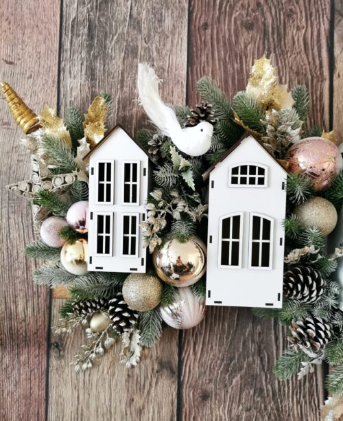 Christmas wall decor -bird houses - Image 2
