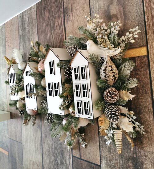 Christmas wall decor -bird houses - Image 3