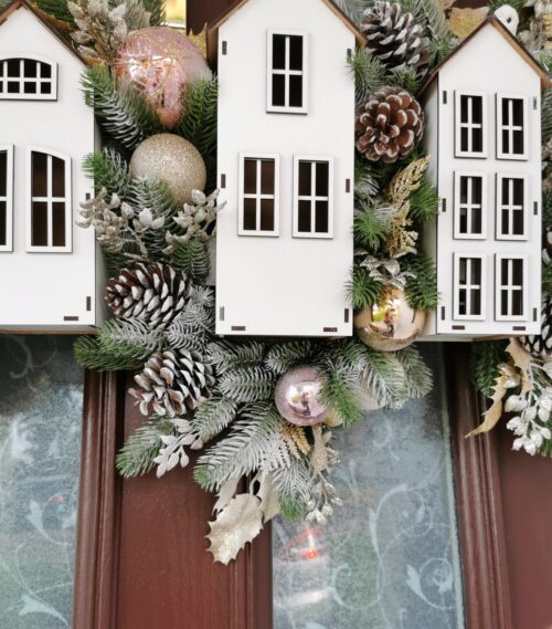 Christmas wall decor -bird houses - Image 5