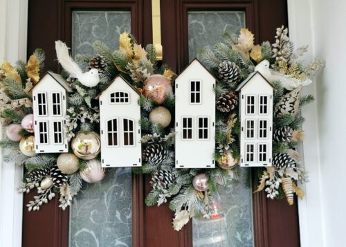 Christmas wall decor -bird houses - Image 6