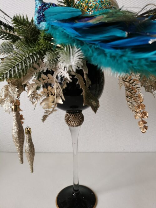 Christmas bouquet with candle - Image 4