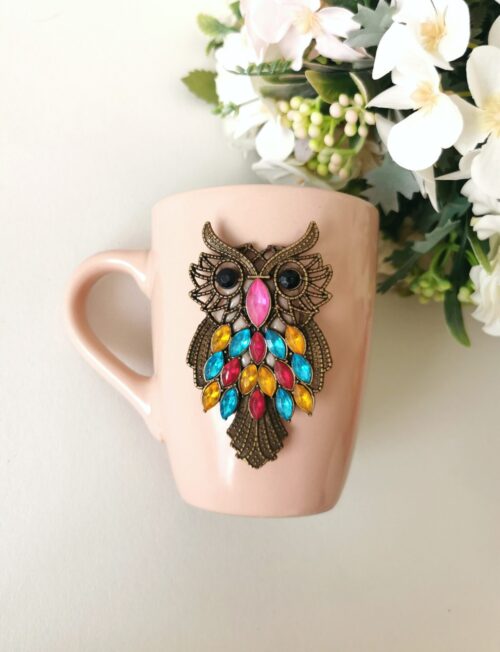Cup "Owl"/ blush pink