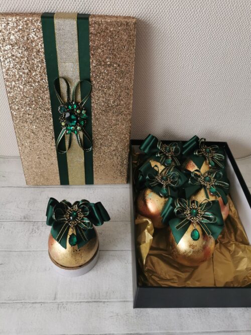 Baroque style Christmas tree balls - Image 4