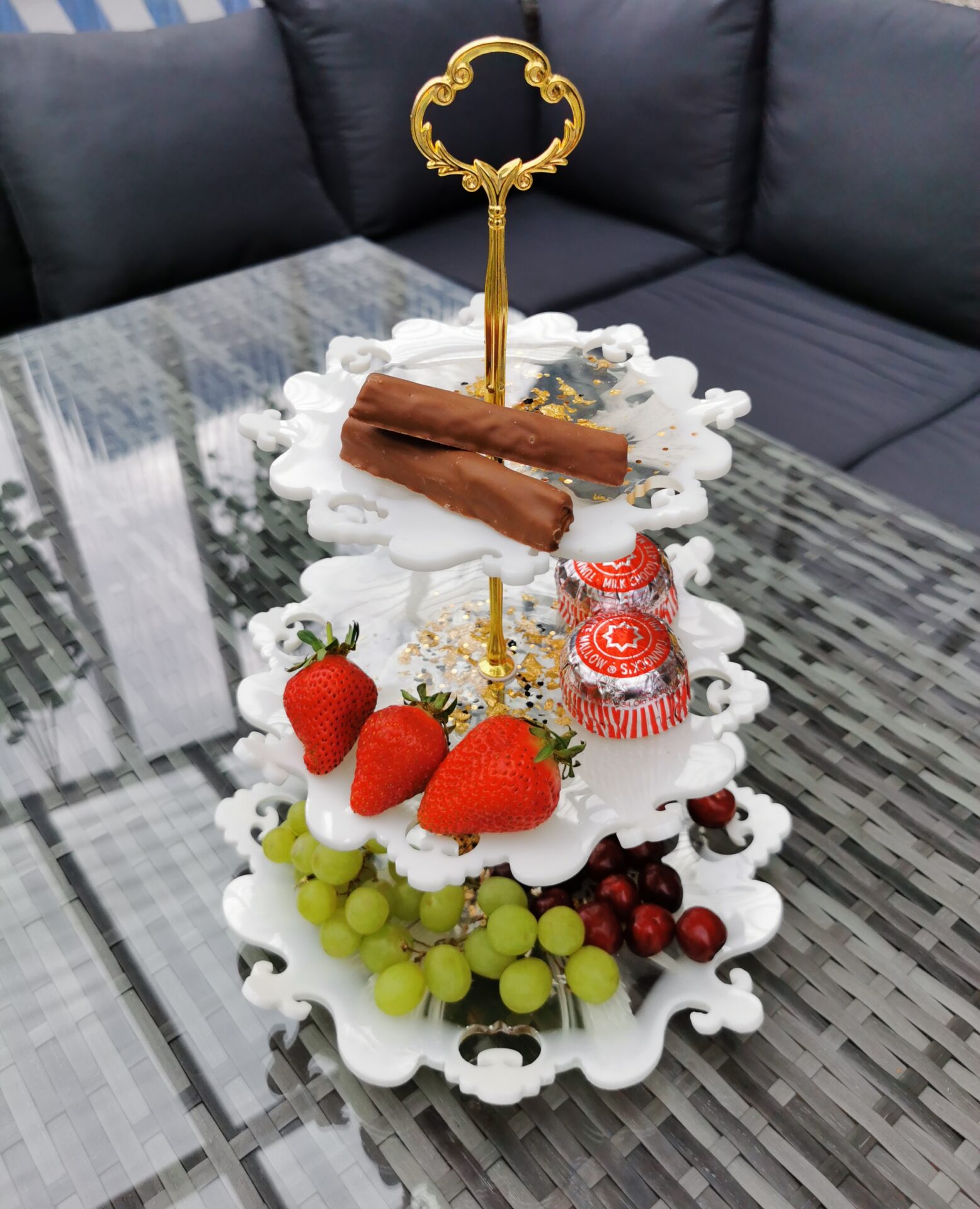 Tree tiered cake stand Diartdecor