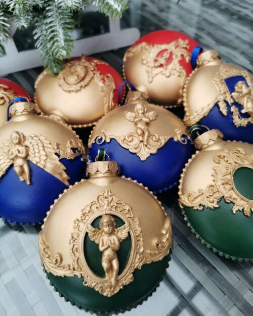 Vintage Christmas ornaments - Image 13