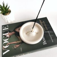 Lip incense holder