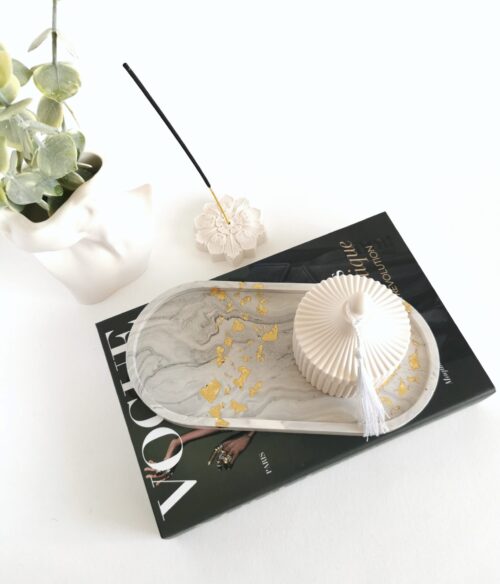 Marble oval tray - Image 7