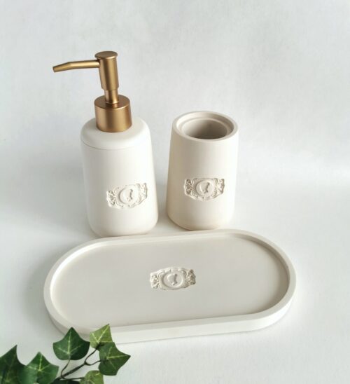 "Camellia" bathroom set