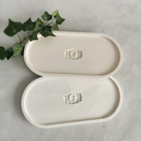 Camellia oval tray