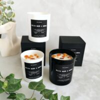 Candle,, White musk & amber"