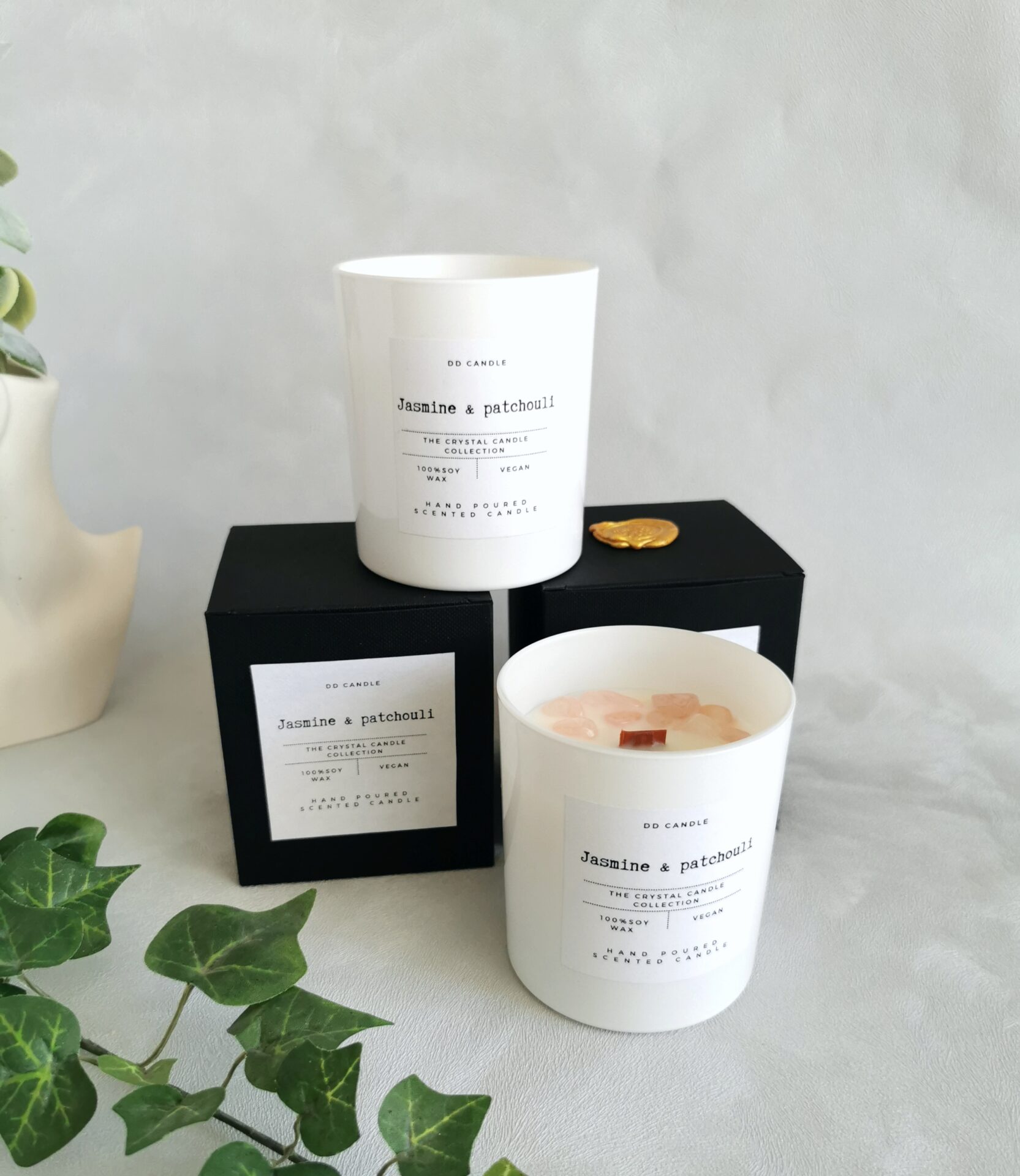 Candle,, Jasmine & patchouli " - Image 8