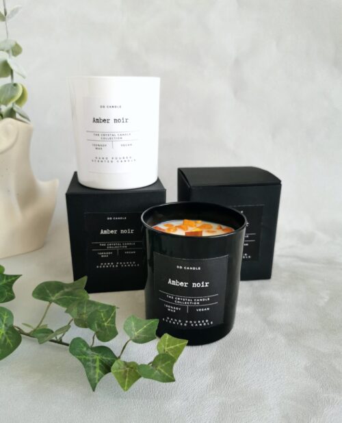 Candle,, Amber noir" - Image 6