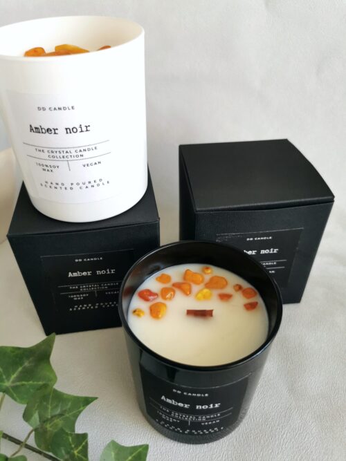 Candle,, Amber noir" - Image 7