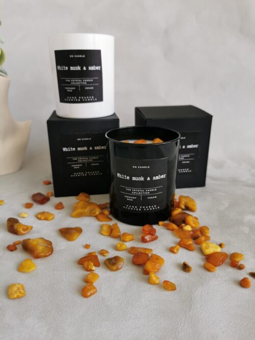 Candle,, White musk & amber" - Image 4