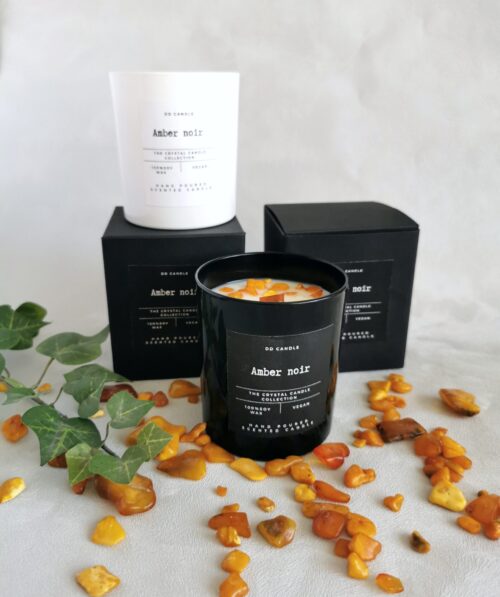 Candle,, Amber noir" - Image 9