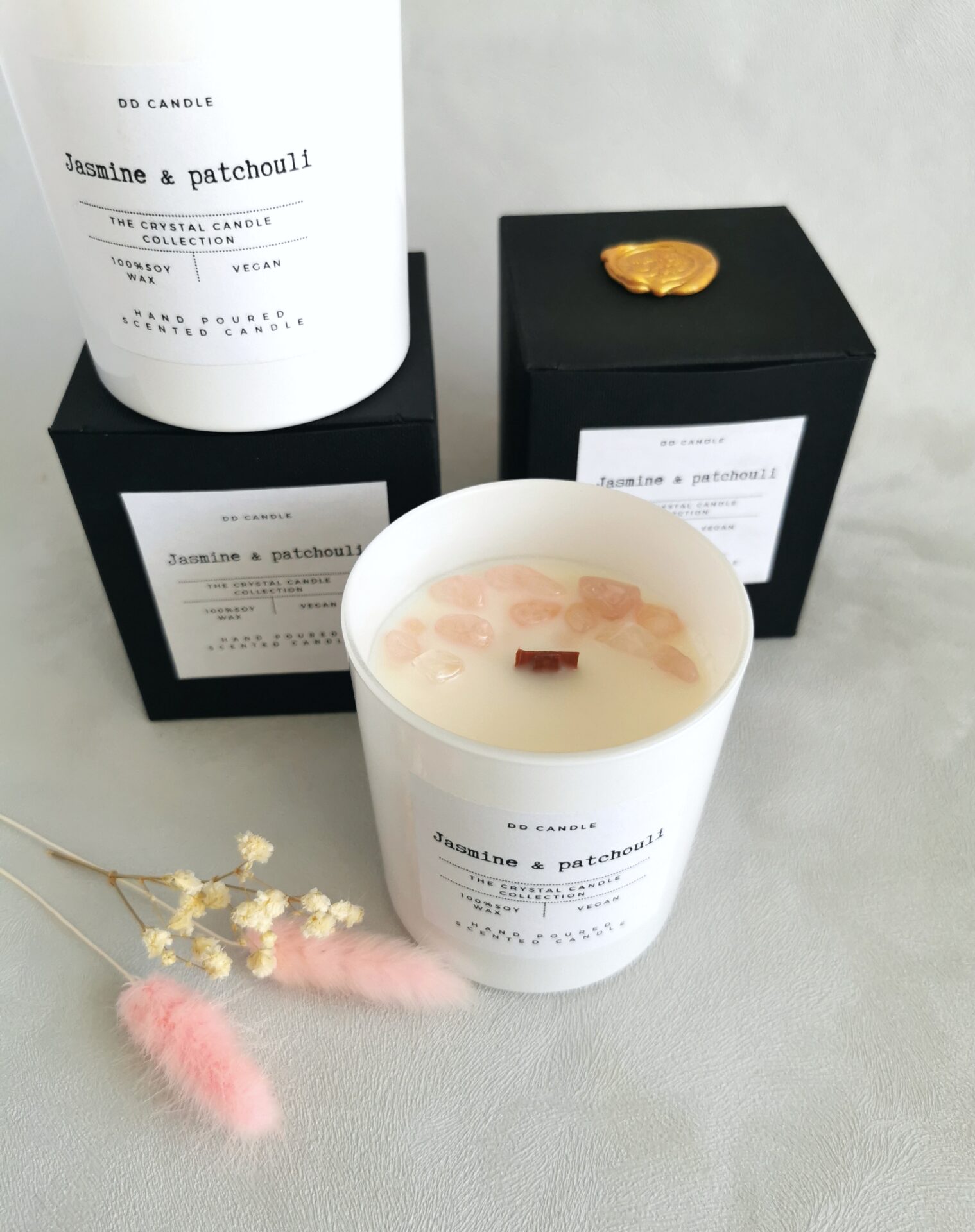 Candle,, Jasmine & patchouli " - Image 5