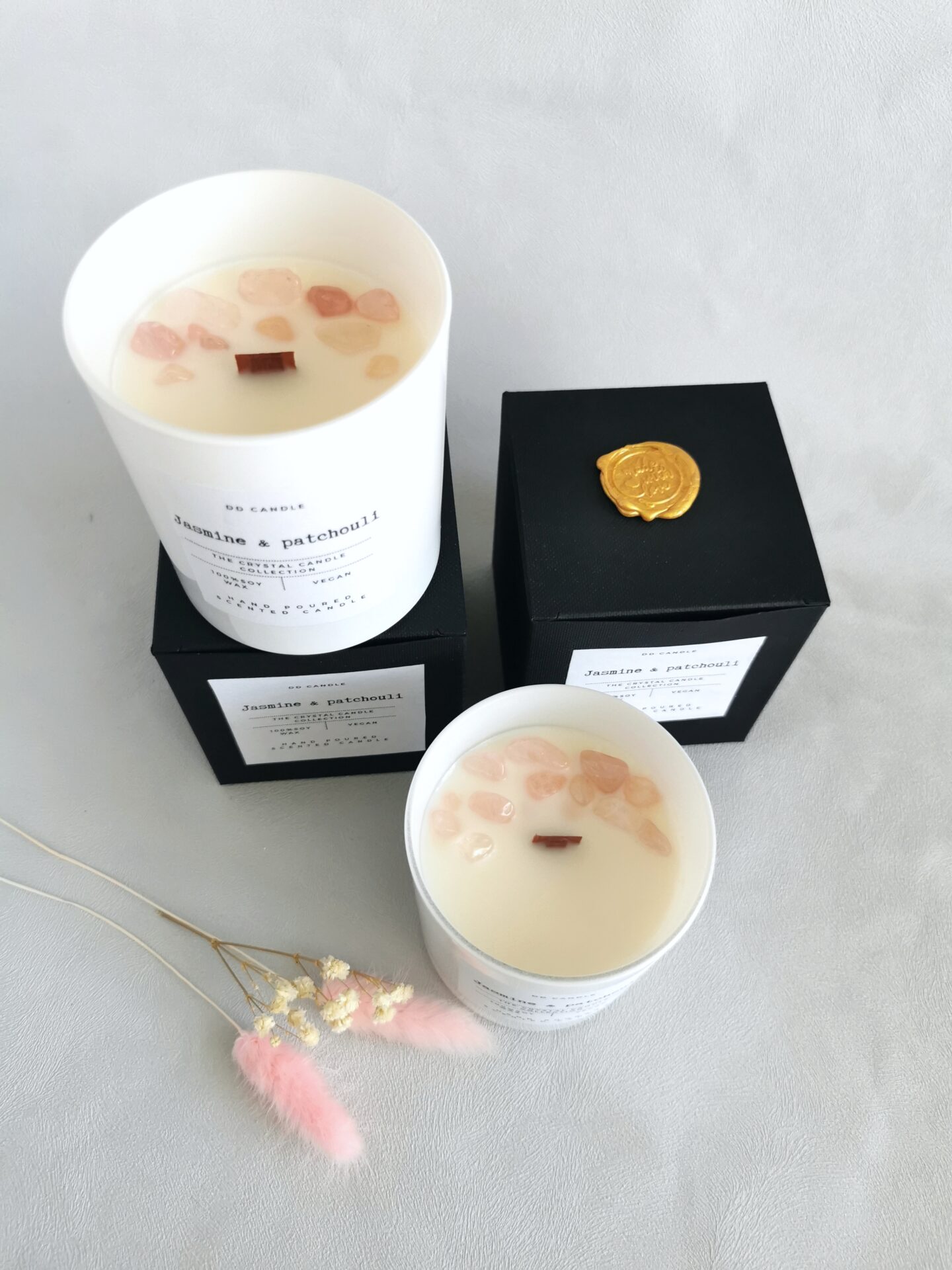 Candle,, Jasmine & patchouli " - Image 4