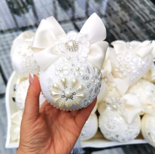 Christmas ornaments with pearl - Image 4