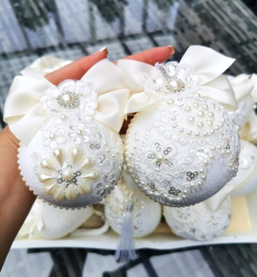Christmas ornaments with pearl - Image 3