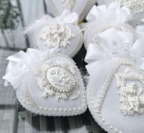 White Angel Christmas ornaments set - Image 4
