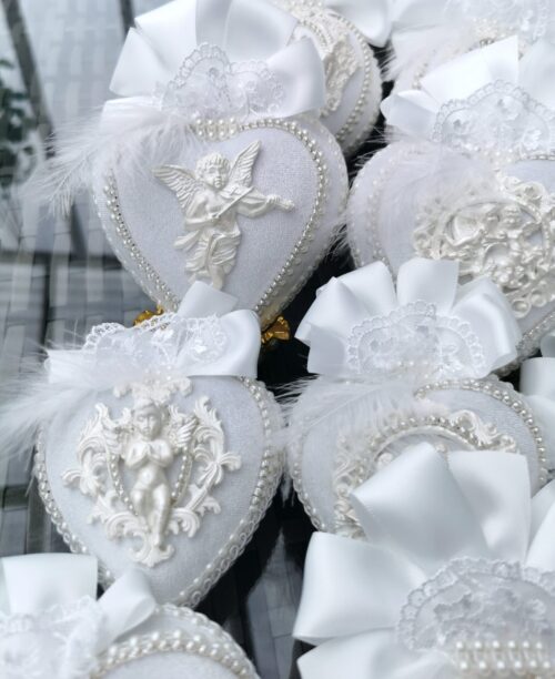 White Angel Christmas ornaments set - Image 5