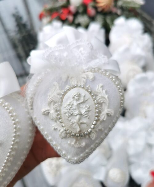 White Angel Christmas ornaments set - Image 9