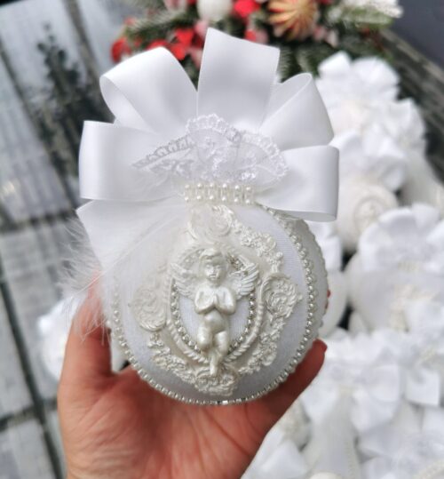 White Angel Christmas ornaments set - Image 13