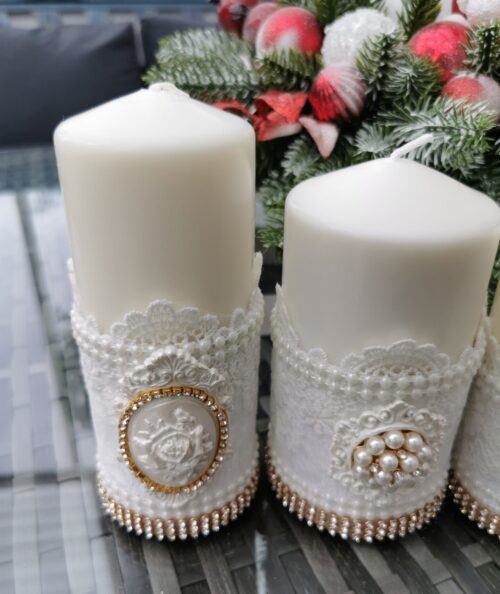 Candle set in box - Image 3