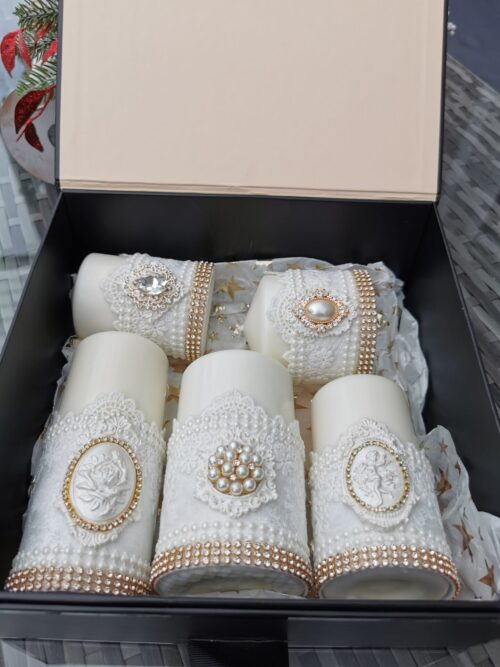 Candle set in box - Image 6
