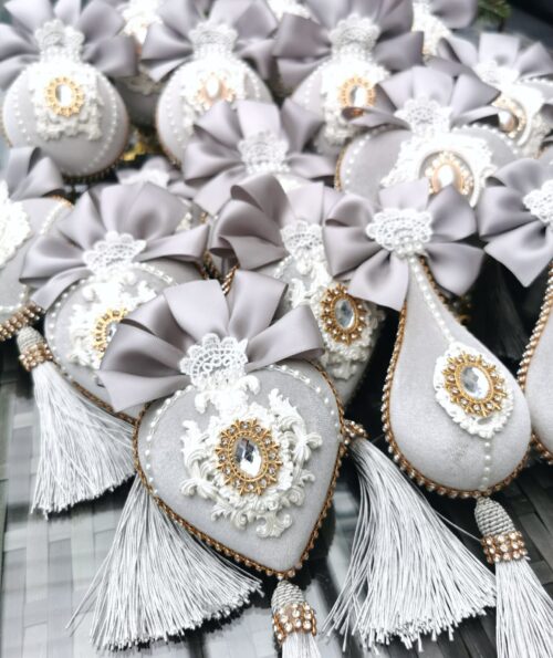 Christmas ornaments set -Grey - Image 17