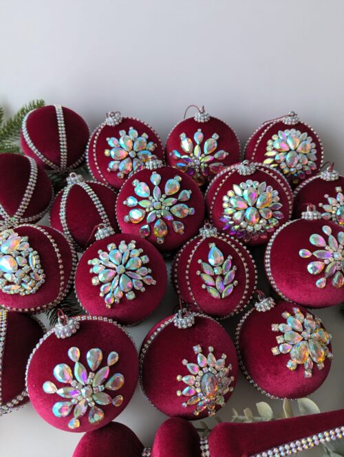 Luxury Christmas tree ornaments with topper - Image 4