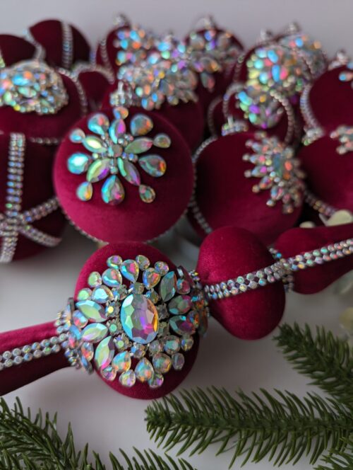 Luxury Christmas tree ornaments with topper - Image 2