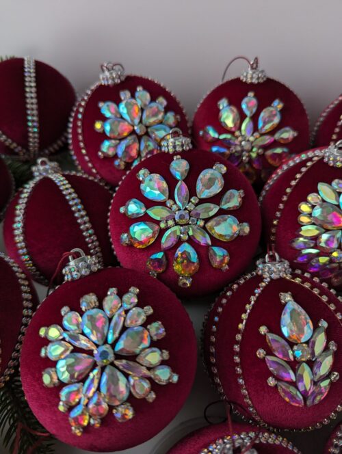 Luxury Christmas tree ornaments with topper - Image 11