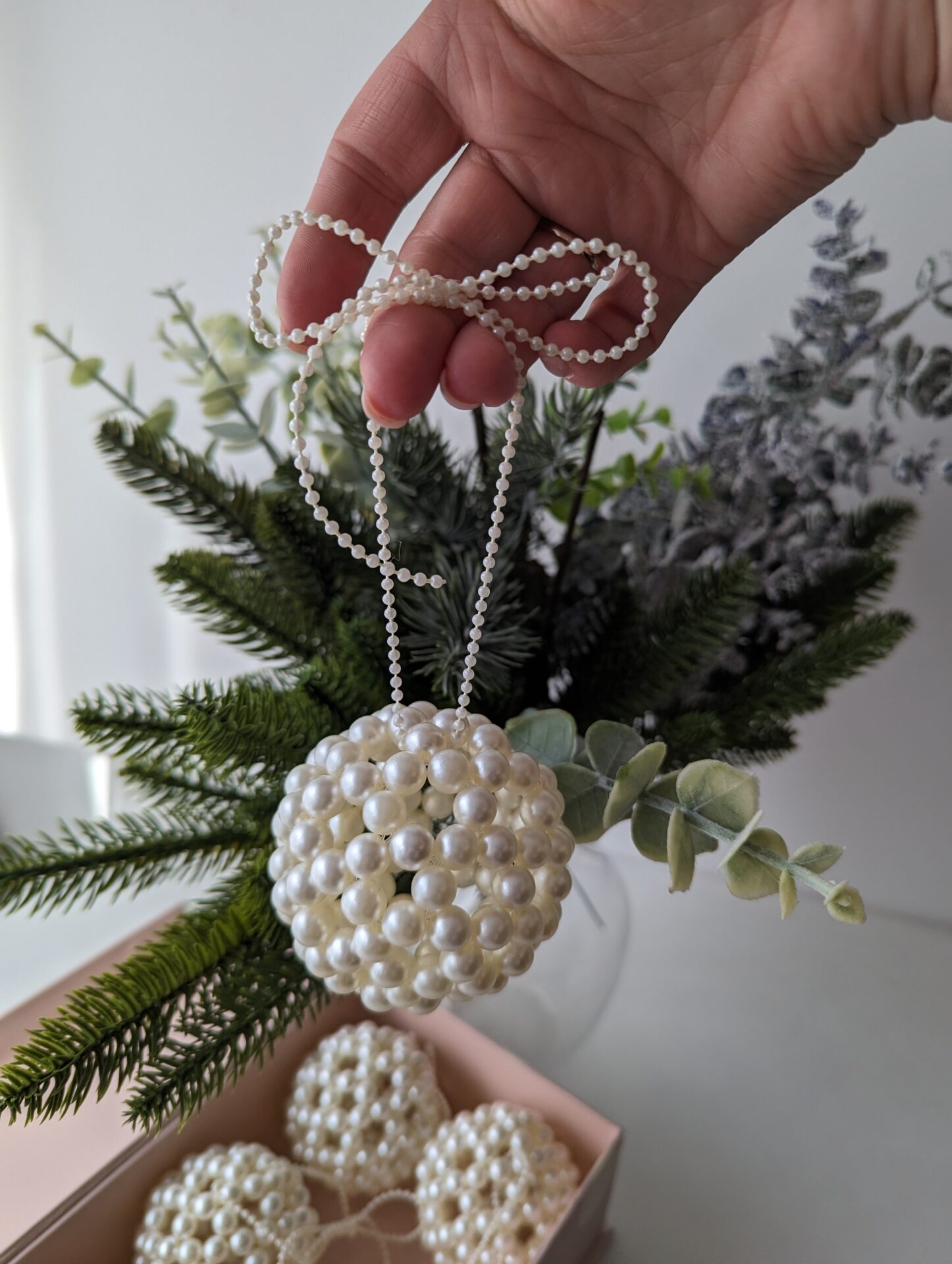 Pearl Christmas ornament - Image 3