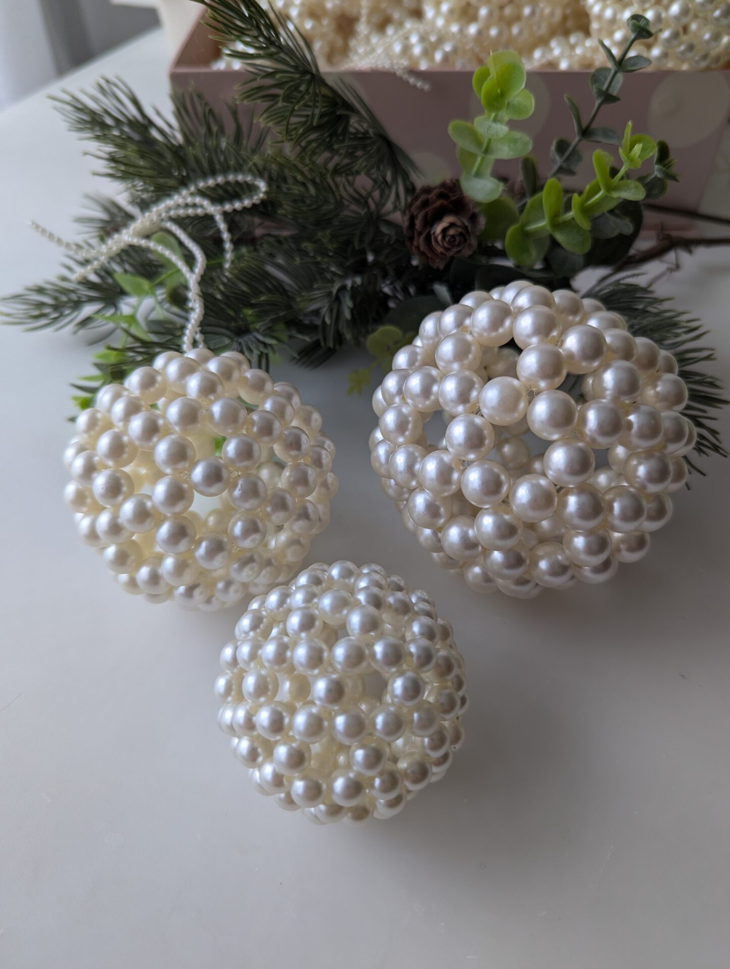 Pearl Christmas ornament - Image 8