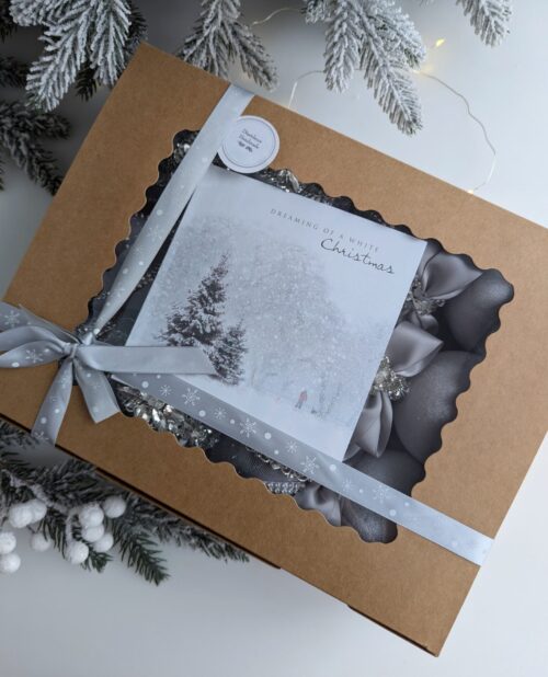 Grey Christmas baubles - Image 8